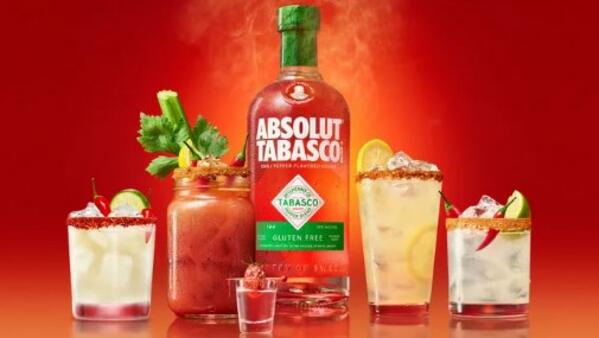 Absolut Vodka си партнира с Tabasco: Пускат вoдка с вкус на лют пипер