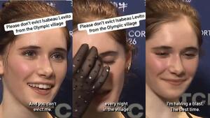 „Не можете да ме изгоните“: Фигуристка наистина се е "насладила" на престоя си в олимпийското село