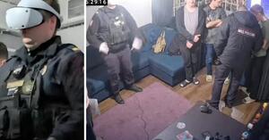 Идиот на седмицата: Руски полицай тества VR играта на заподозрения по време на акция (ВИДЕО)