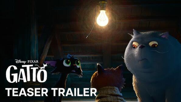 Първият тийзър на „Gatto“ на Pixar представя котки гангстери във Венеция