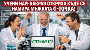 Учени най-накрая откриха къде се намира мъжката G-точка